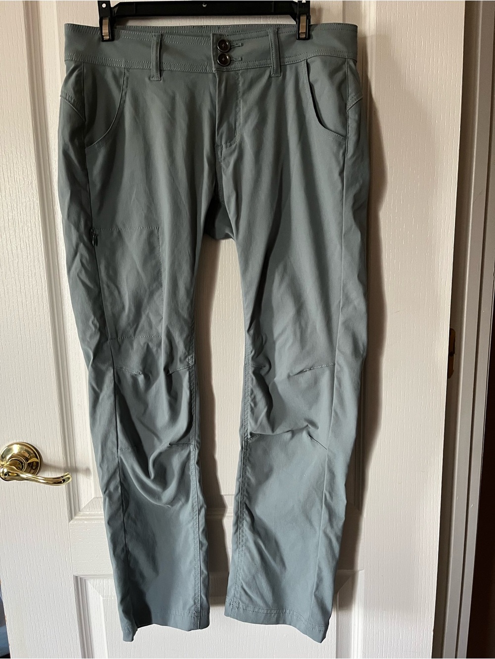 Prana Women's Ankle-Length Pants in Light Slate Blue